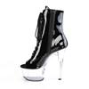 Pleaser - ASPIRE1021 Platform Boots, Pole dance shoes - Pole dance shoes - Black Product image